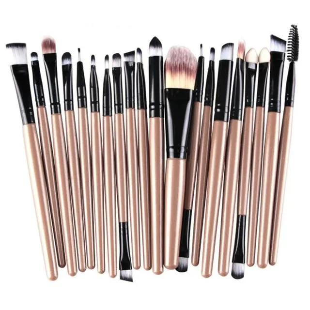 20pcs/set Professional makeup brushes