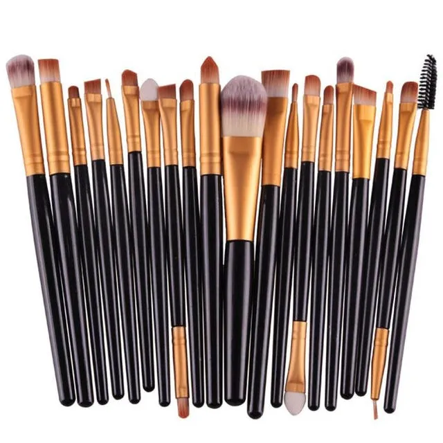 20pcs/set Professional makeup brushes