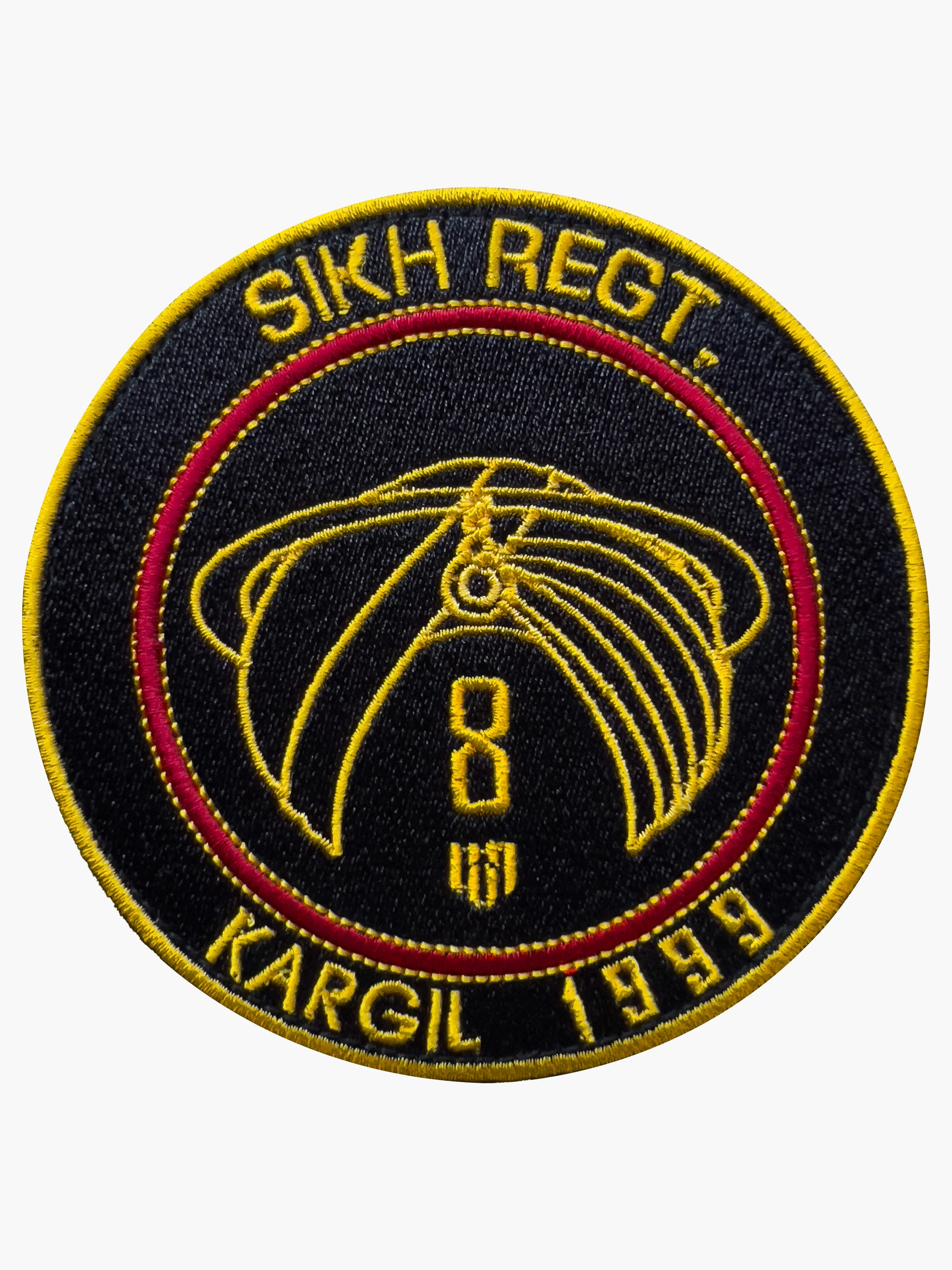 8 Sikh REG Kargil Patch