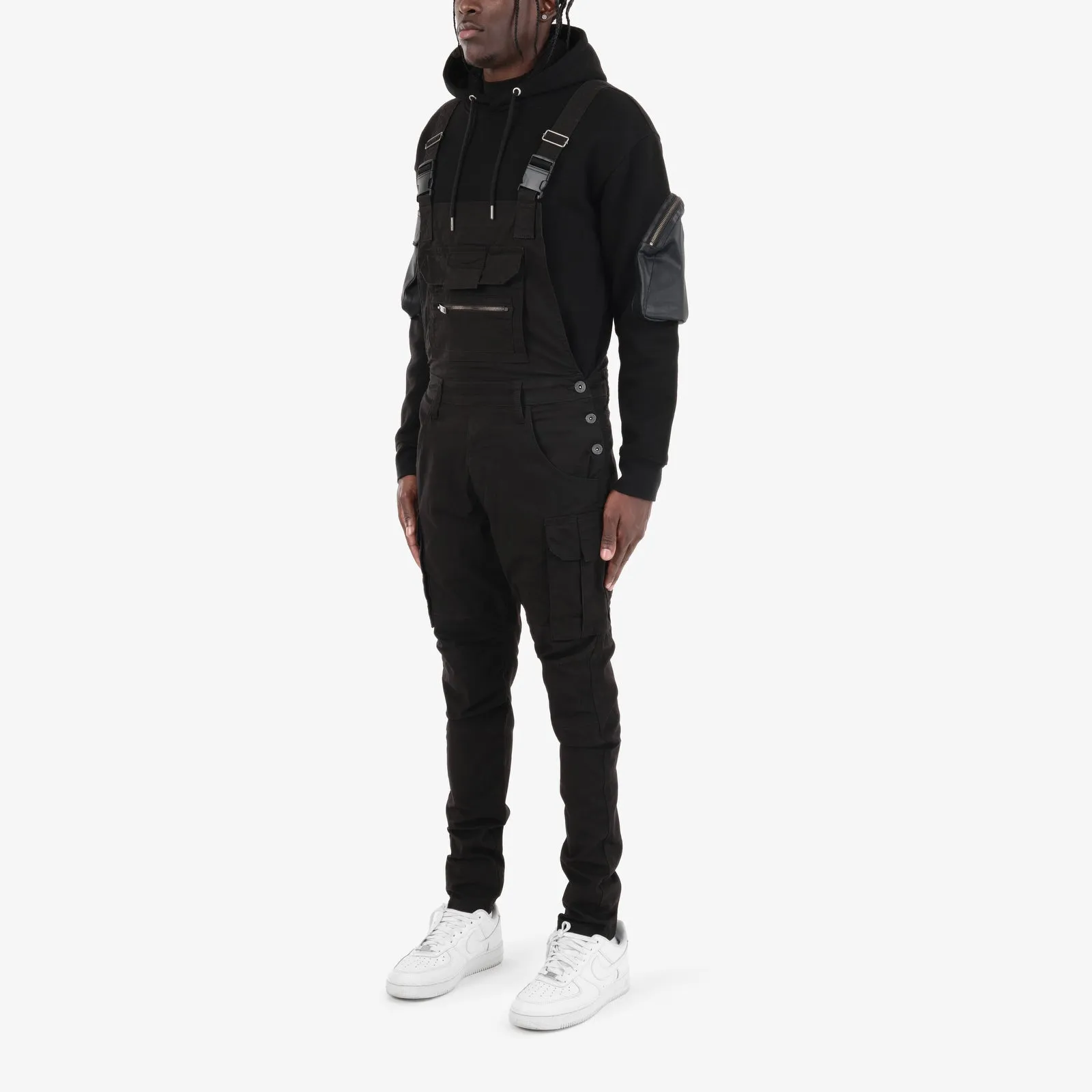 BLACK OVERALLS