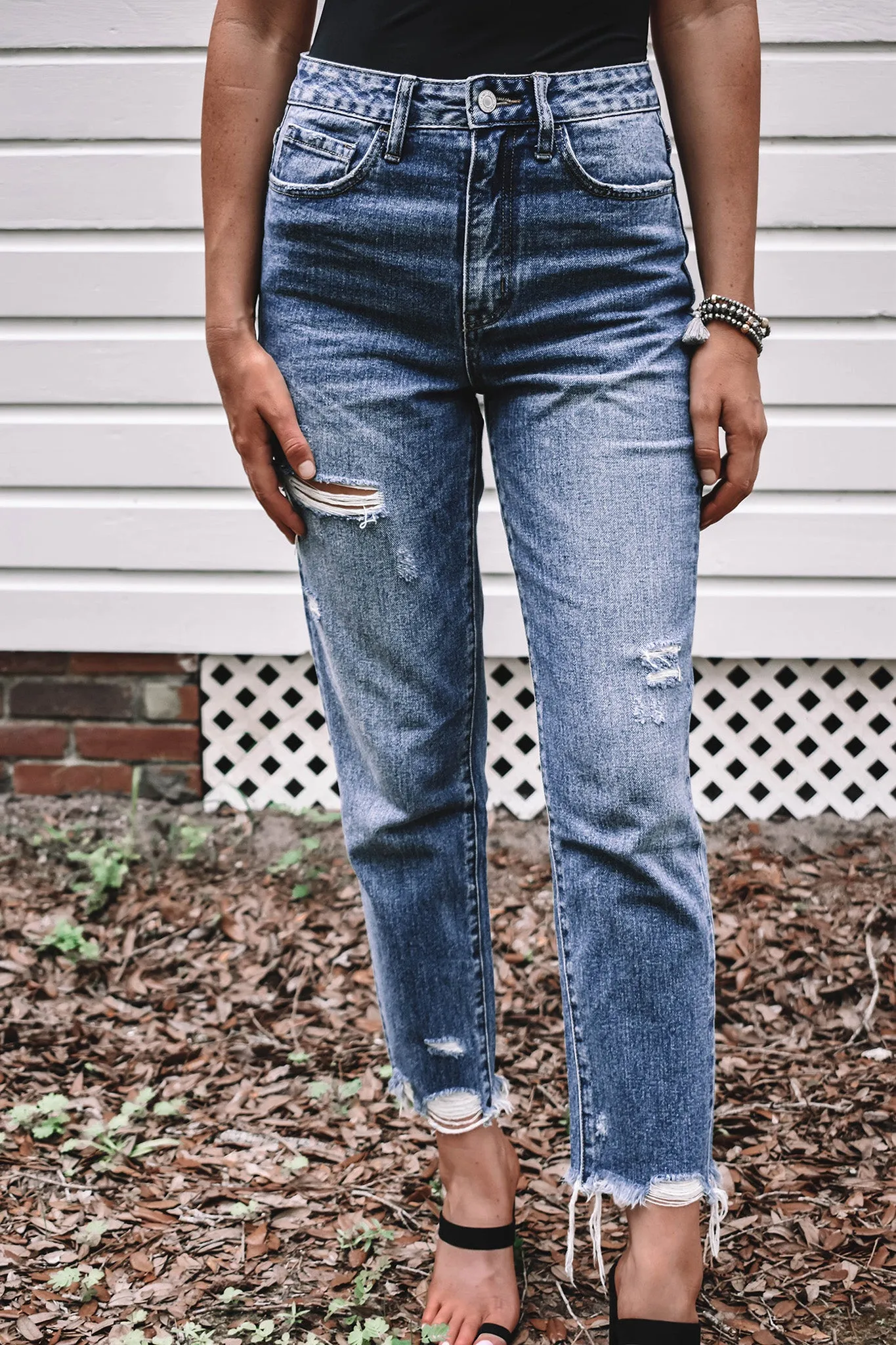 Darby Distressed Boyfriend Jean
