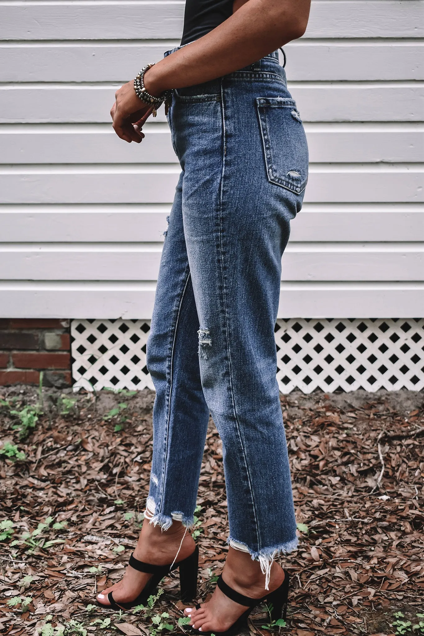 Darby Distressed Boyfriend Jean