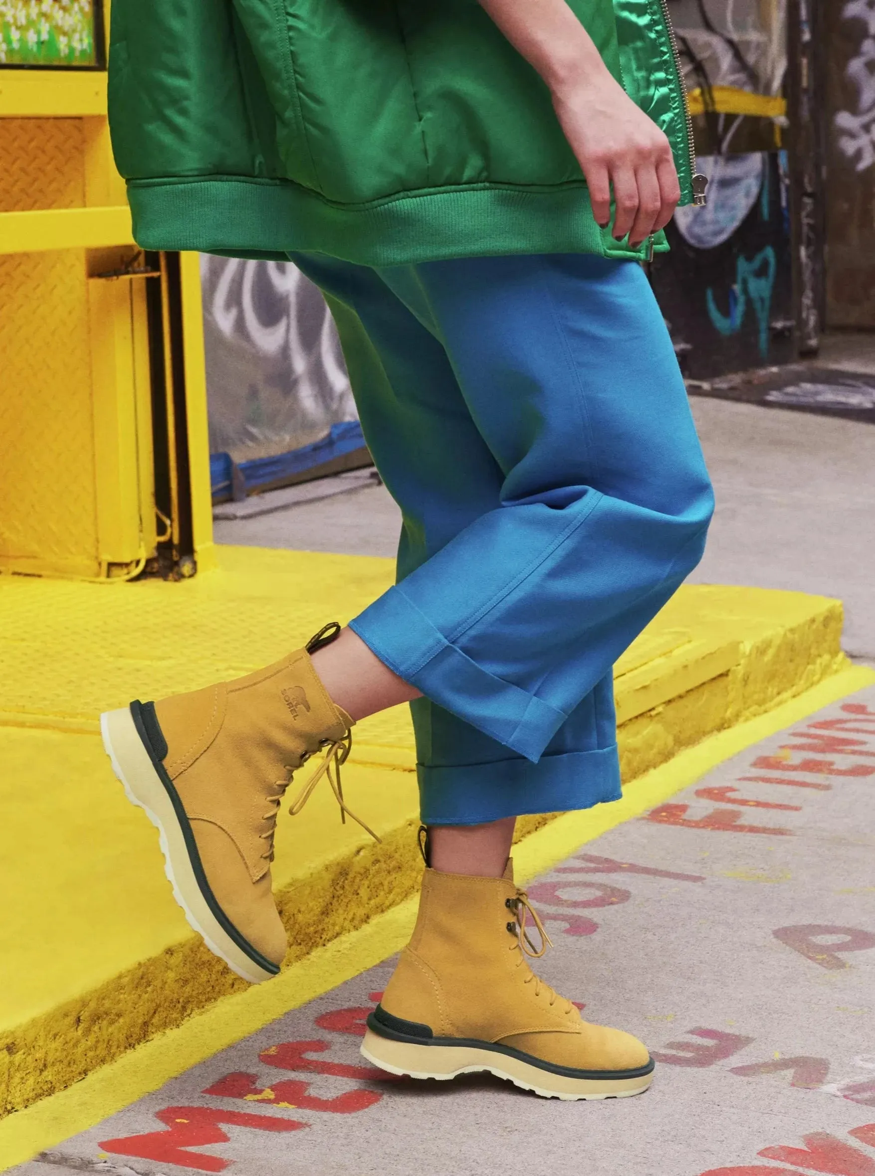 Hi-Line Lace [Geo Yellow/Jet]