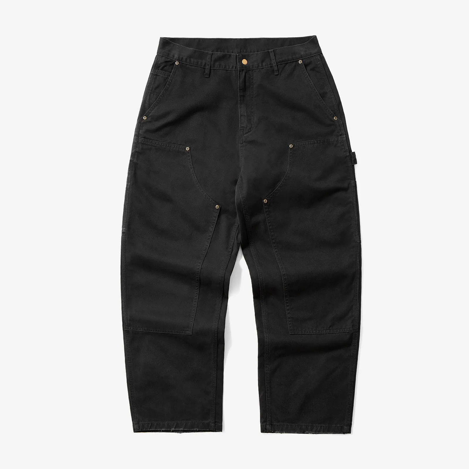 Julio - Retro Distressed Carpenter Cargo Pants