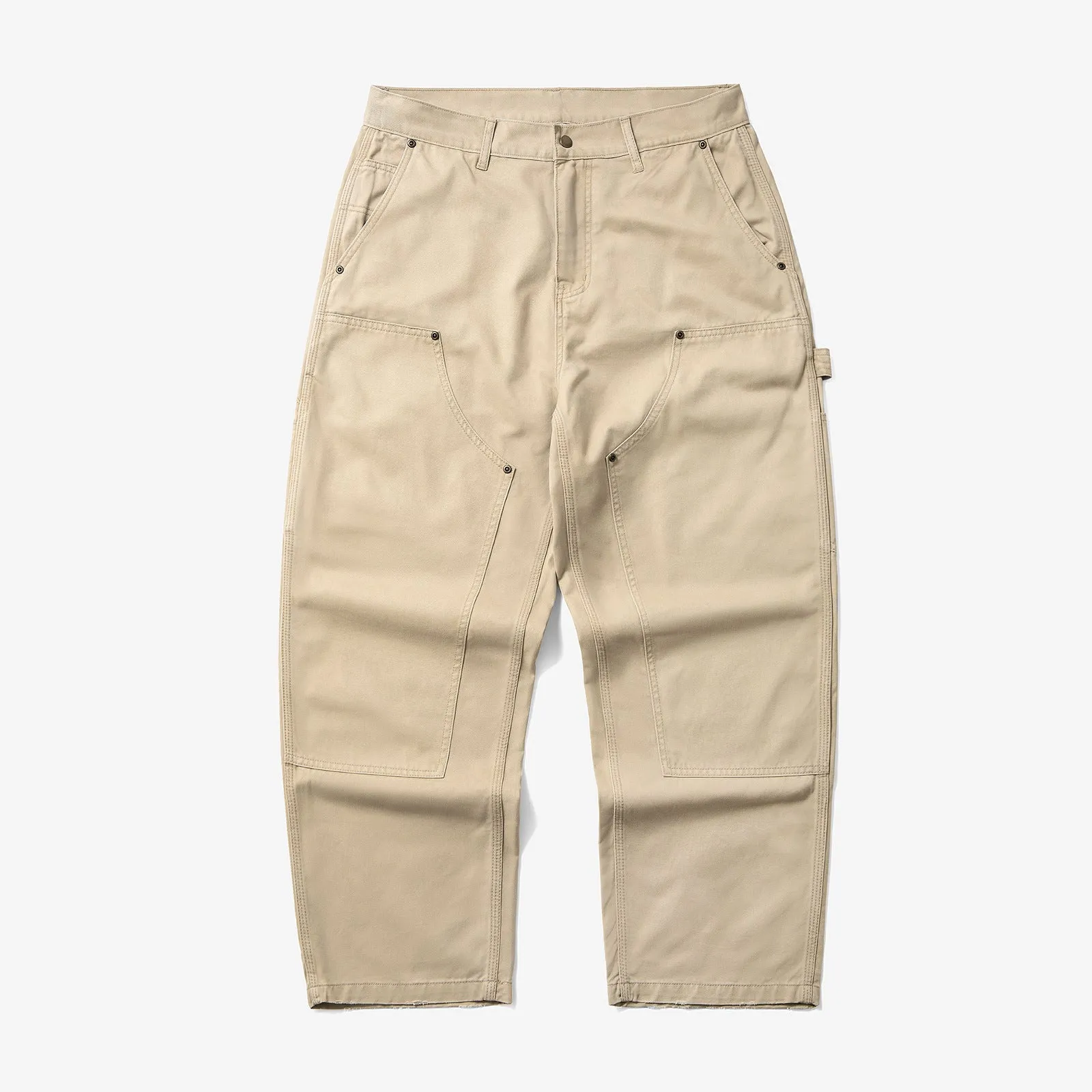 Julio - Retro Distressed Carpenter Cargo Pants