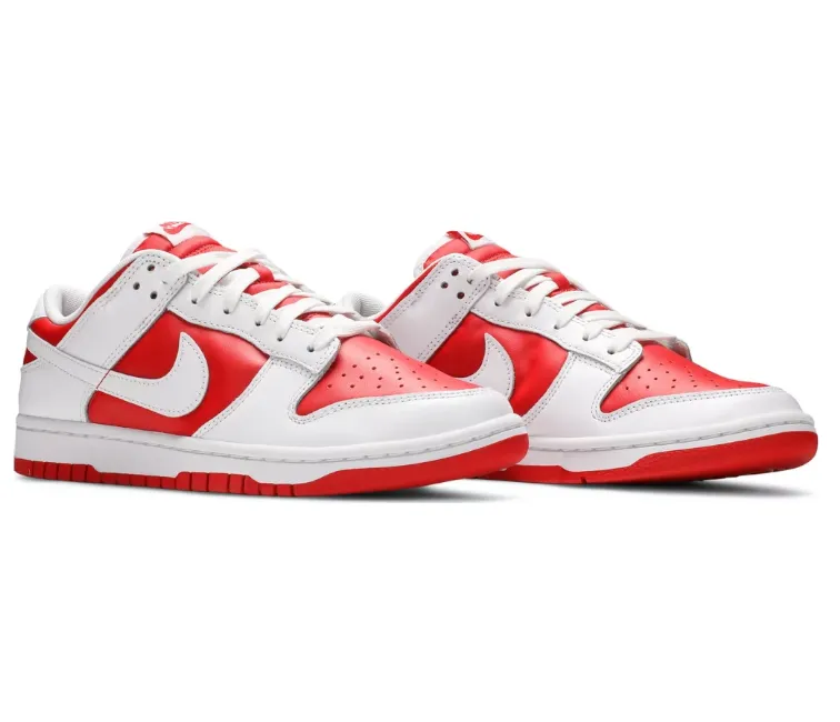 Men's Nike Dunk Low Retro (Championship Red)