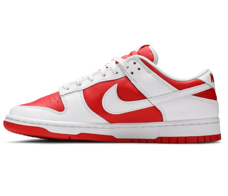 Men's Nike Dunk Low Retro (Championship Red)