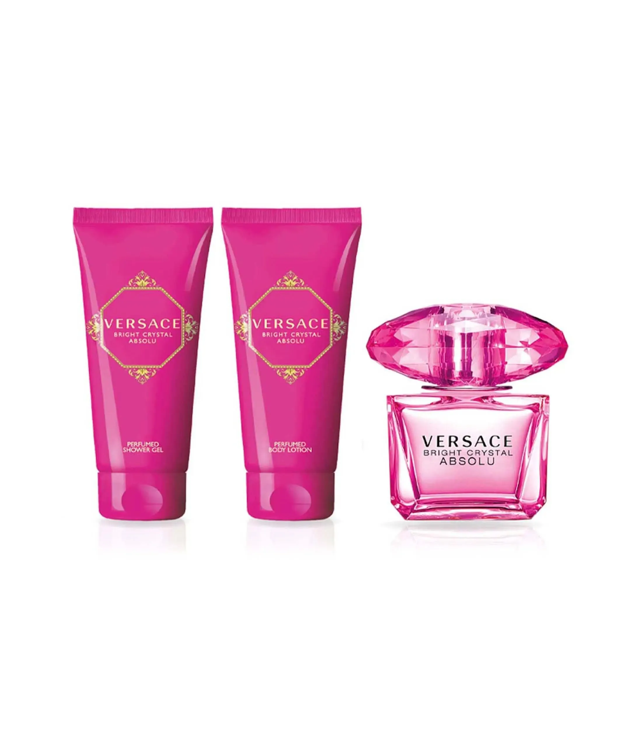 Set 4 Piezas Bright Crystal Absolu para Mujer de Versace EDP