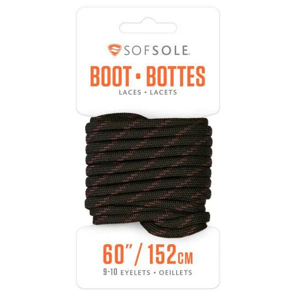 SofSole Waxed Boot Laces - 152cm