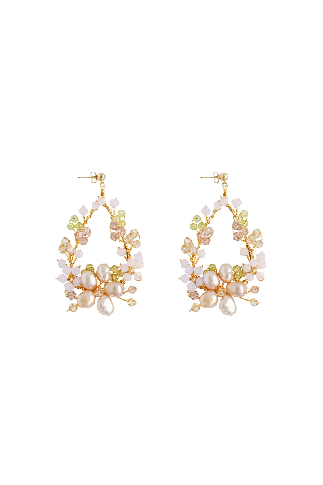 Spring Garden Chandelier Earrings