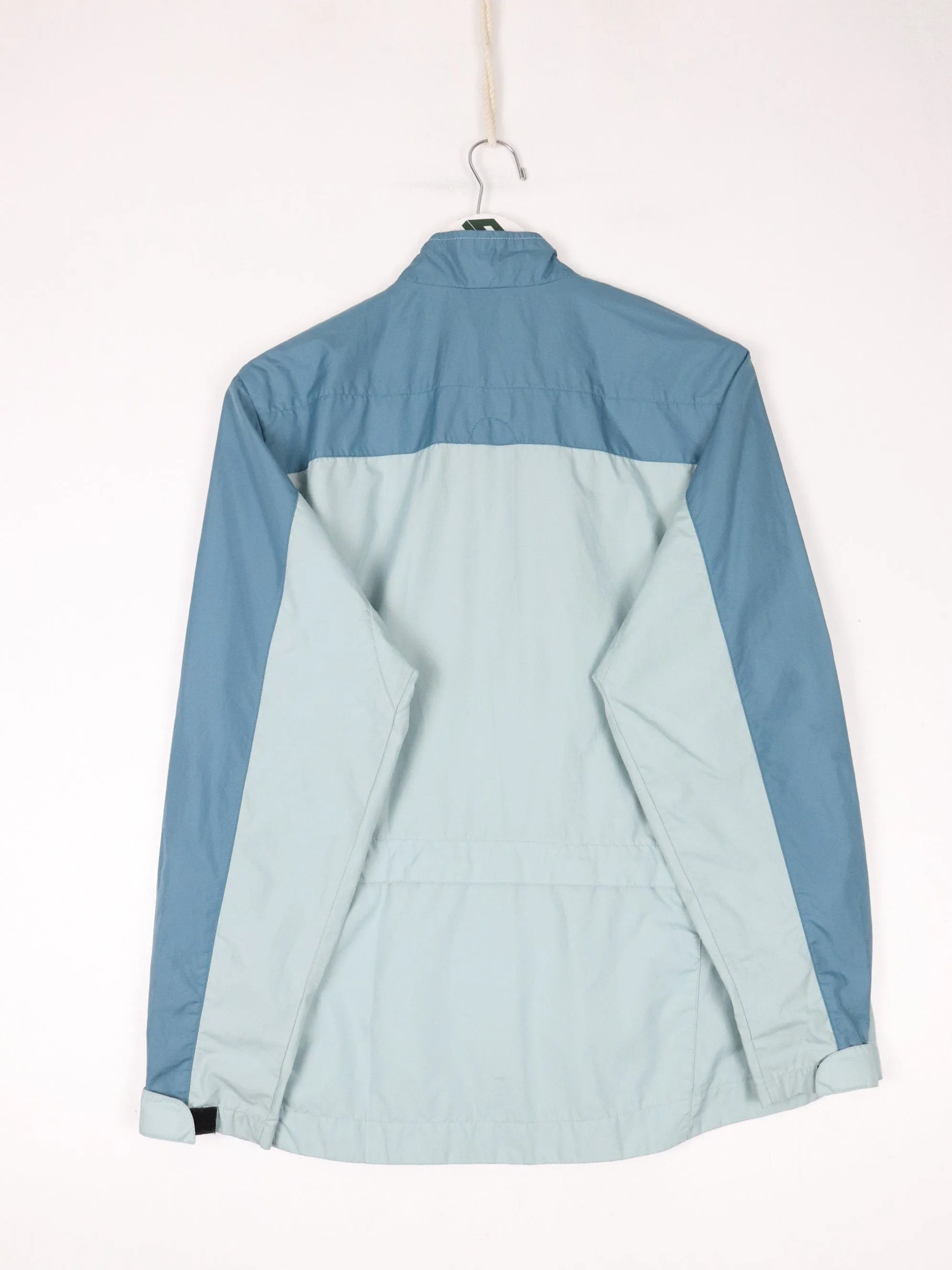 Vintage Nike Windbreaker Womens Medium Blue Jacket Swoosh