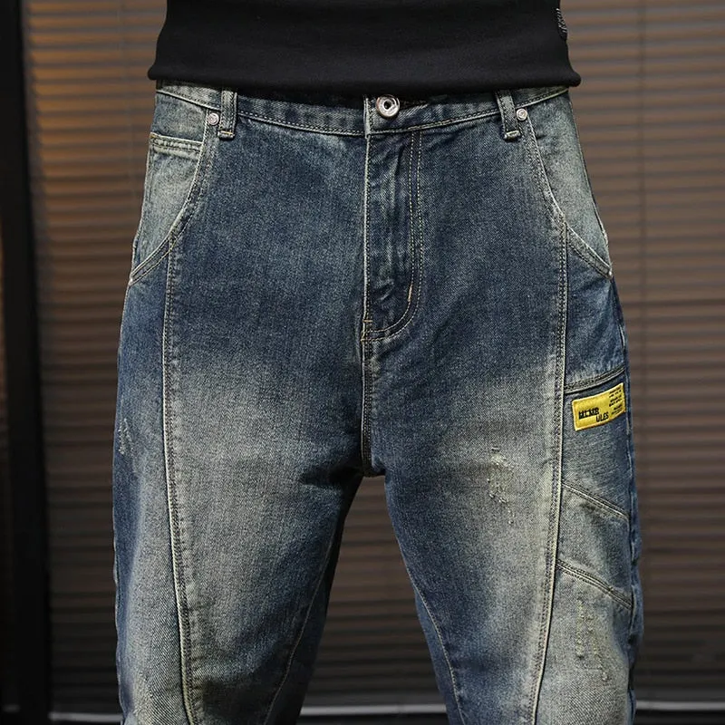 West Louis™ Loose fit Streetwear Casual Jeans