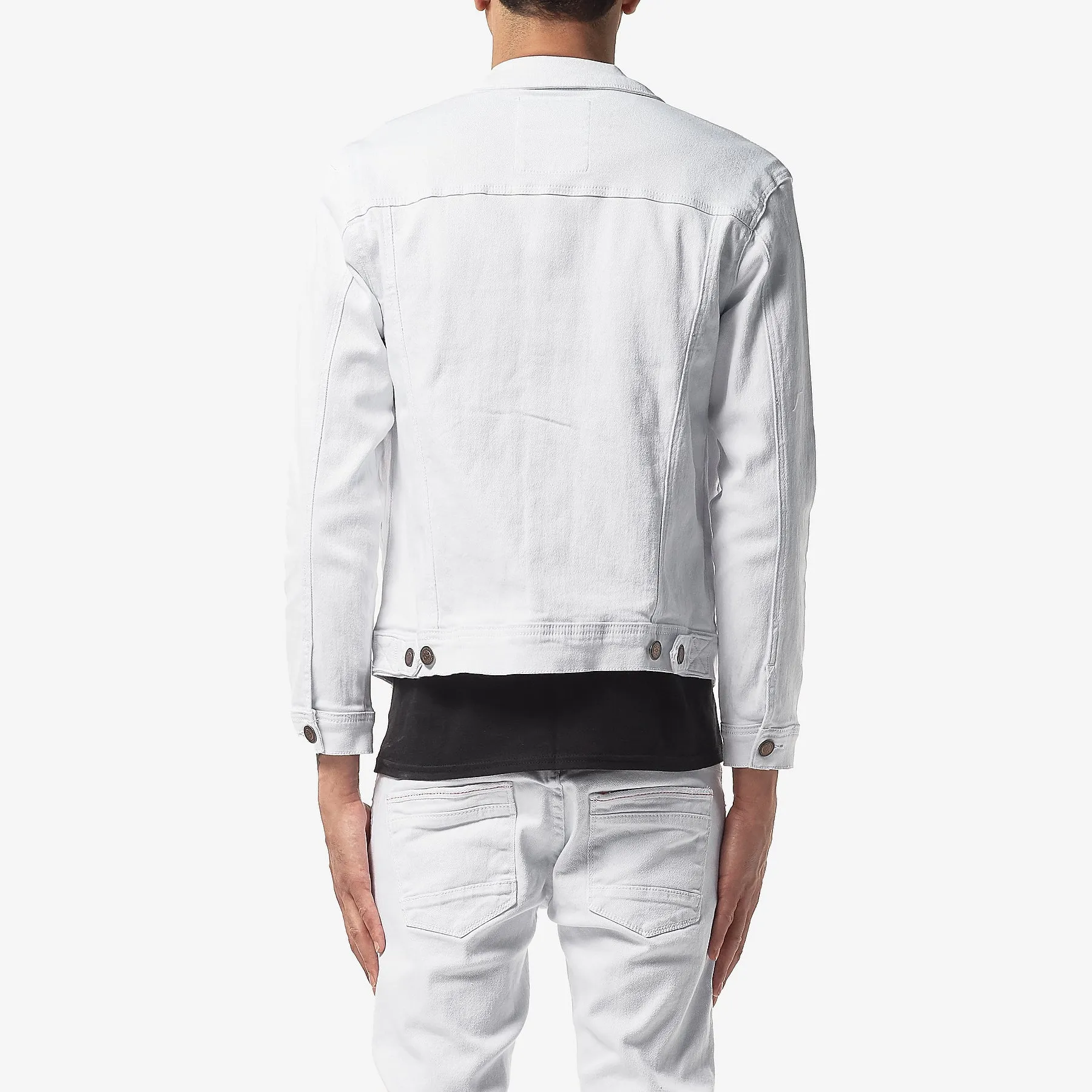 WHITE DENIM JACKET