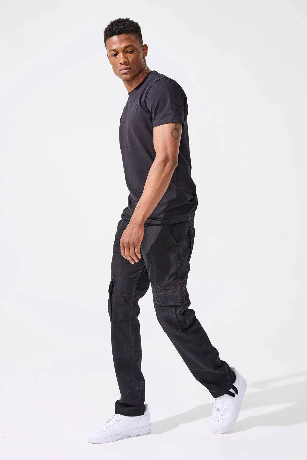 Xavier - OG Cargo Pants (Black)